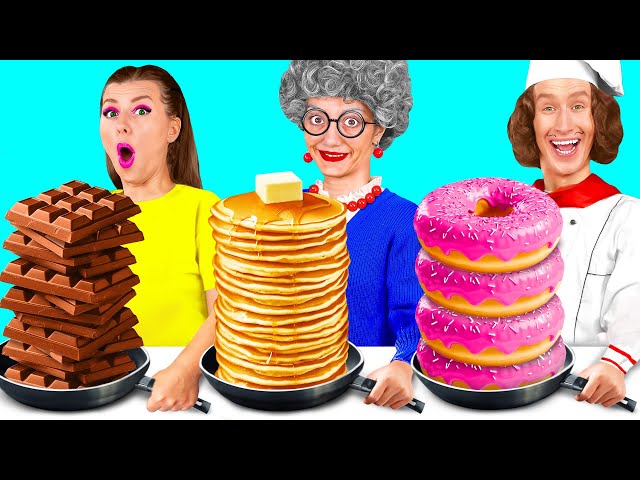 Me vs Grandma Cooking Challenge | Tasty Kitchen Recipes by FUN FOOD