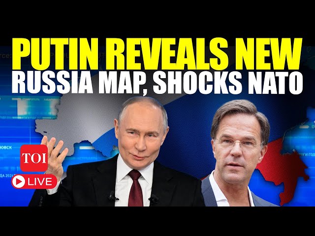 Russia's New MAP LIVE | Putin Gives U.S.-led NATO Heartburn On Live TV | Ukraine War