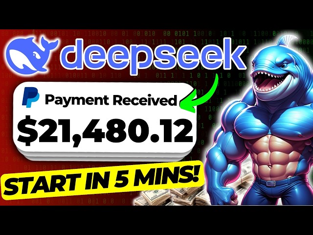 DeepSeek R1 - How to Use DeepSeek to Make $21,480 With AI Videos (Fast & Free)