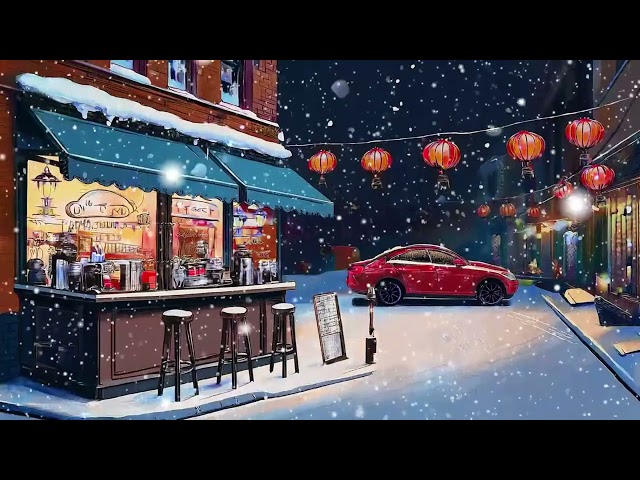 Winter Lofi Songs❄Perfect for Cafe Lovers💟to Study/Relax/Work | Lofi Coffee☕Hip Hop Chill Beats