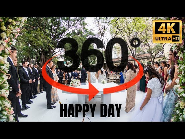 WEDDING VIDEO 360 OH HAPPY DAY