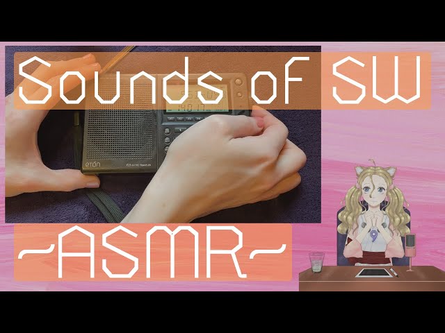 The Sounds of Shortwave Episode 1: 14MHz. Radio Tuning Sounds. Radio ASMR (GONE DIGITAL)