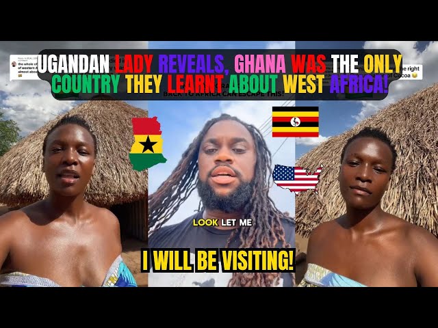 🇬🇭🇿🇦 UGANDAN LADY REVEALS, GHANA WAS THE ONLY COUNTRY THEY LEARNT ABOUT ON WEST AFRICA || Kamma Dyn