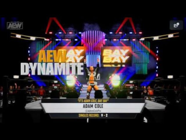 AEW DYNAMITE ADAM COLE AND MALAKAI BLACK WANTS TO DESTROY EACHOTHER BEFORE DOUBLE OR NOTHING!!!!!!!