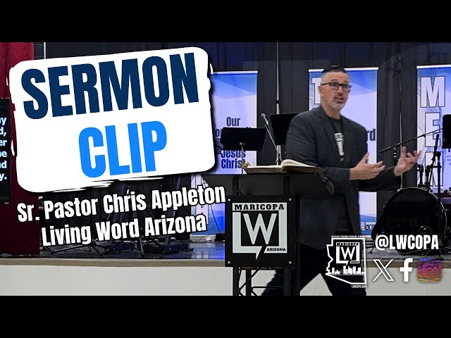 Sermon Clip | Remember Lot’s Wife | Pastor Chris Appleton