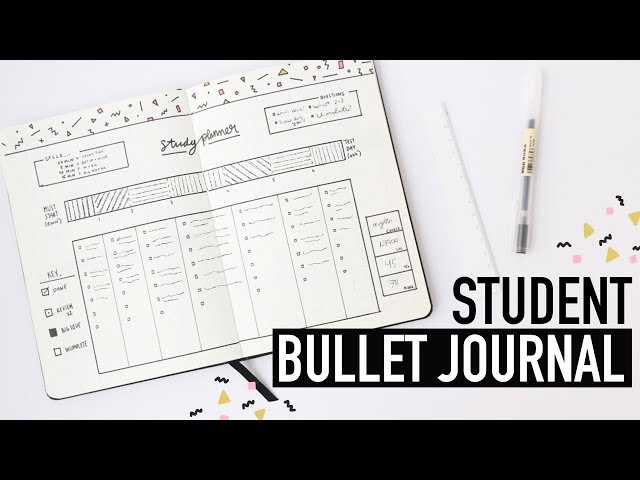 Bullet Journaling FOR STUDENTS ✏️back-to-school spreads for university + college