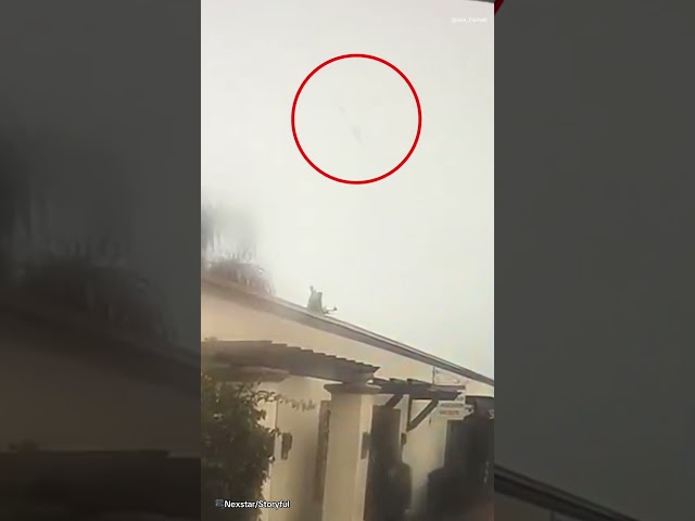 Horrifying new angle of Navy jet falling from the sky