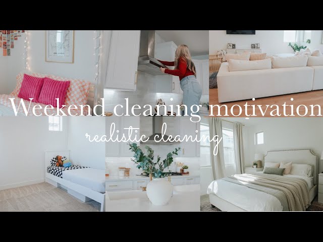 ✨ WEEKEND CLEANING MOTIVATION!! || 2025 CLEAN WITH ME || CLEANING HOUSE