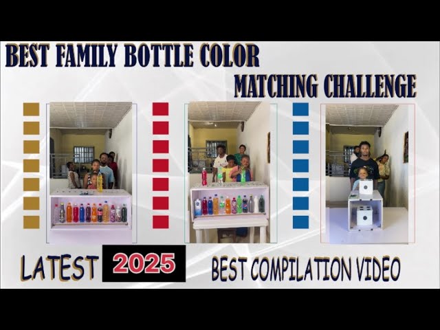 THE BEST SMART & FUN FAMILY COLOR MATCHING CHALLENGE - LATEST 2025 BEST COMPILATION VIDEO