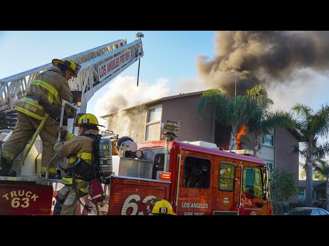 Venice Beach: Apartment Fire (Los Angeles)