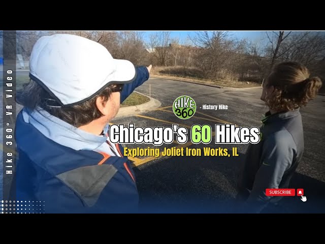 Exploring Joliet Iron Works, IL - History Hike - Chicago's 60 Hikes (Hike 360° VR Video)