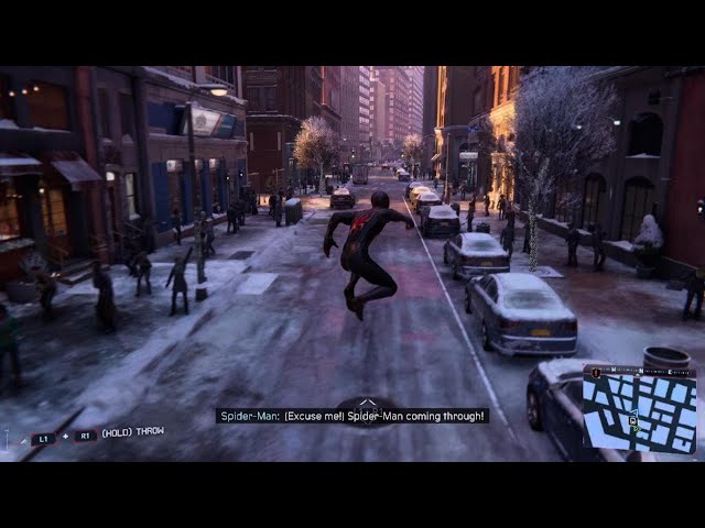 npc says n word to miles morales