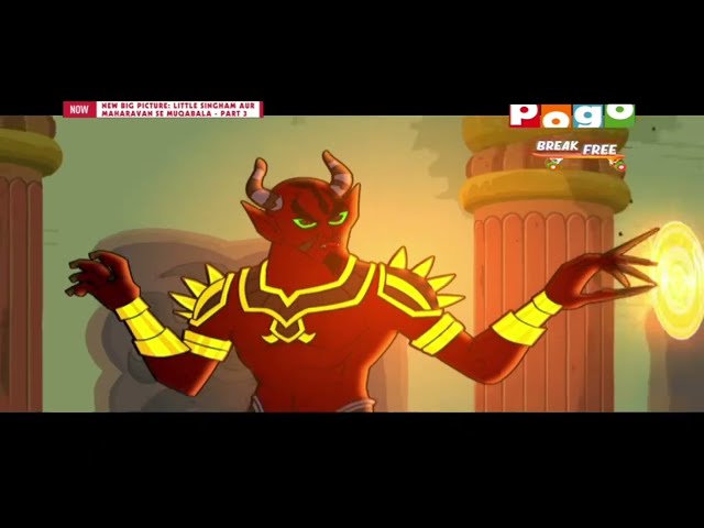 little singham aur maha ravan se muqabla movie part 3 #cartoon #littl singham #little singham