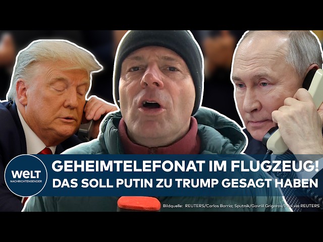 UKRAINE WAR: Secret phone call between Trump and Putin! Is the peace plan taking shape?