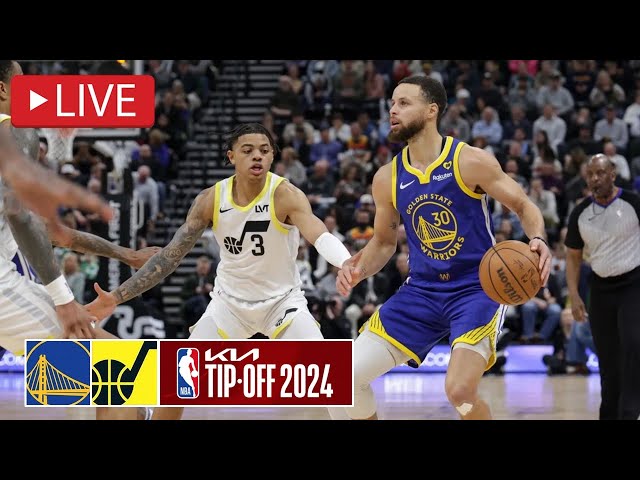 NBA LIVE! Golden State Warriors vs Utah Jazz | October 25, 2024 | Jazz vs Warriors LIVE NBA 2K25