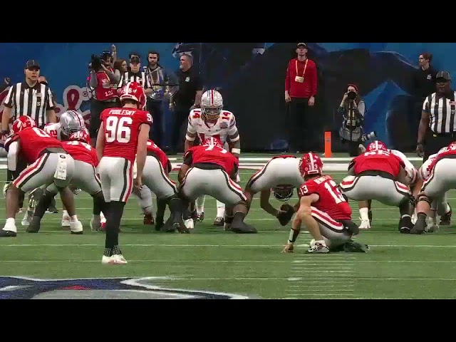 Peach Bowl Ohio State Buckeyes vs  Georgia Bulldogs  Full Game Highlights 7