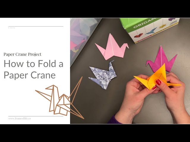 How to Fold a Paper Crane