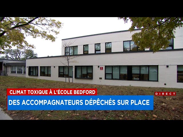 Climat toxique à l’école Bedford: la pression s’accentue sur la patronne du CSSDM -  Reportage, 18h