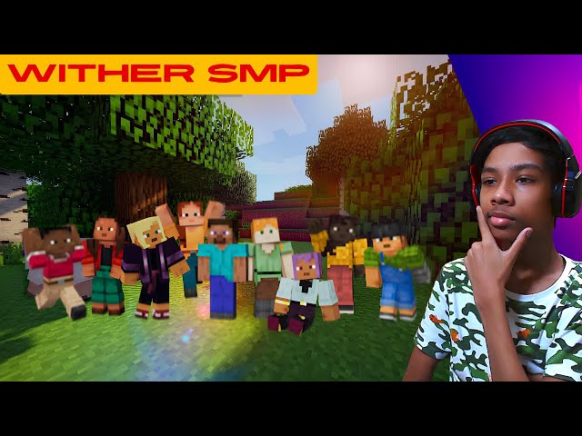 I Joined Wither SMP 😊| Minecraft Multiplayer