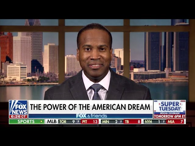 John James Speaks About The American Dream on Fox and Friends