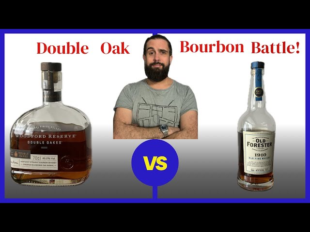 OLD FORESTER 1910 VS WOODFORD RESERVE DOUBLE OAKED!