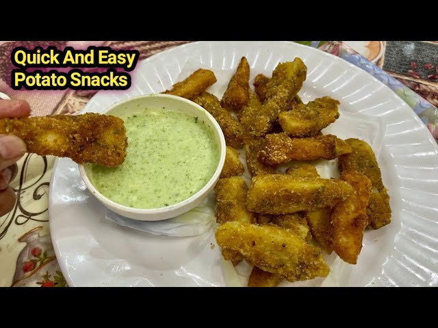 Snacks Recipes| How To Make potato snacks | Ramadan special recipes | Easy Snacks To Make At Home