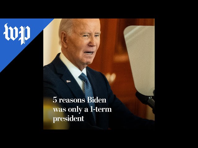 5 reasons Biden was only a 1-term president