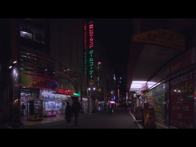 VR180 3D walk in Akihabara at night / EOS R5C w CANON RF 5.2mm F2.8 L DUAL FISHEYE