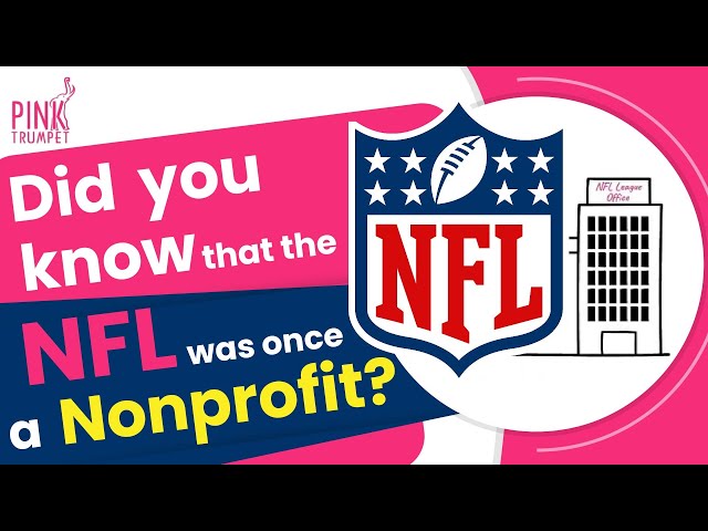 Did you know that the NFL was once a nonprofit?