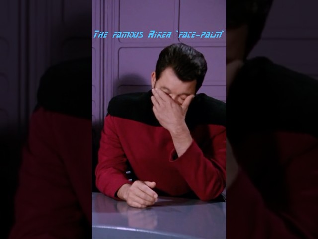 Riker Facepalm! Riker Vs. Apgar! Star Trek TNG!