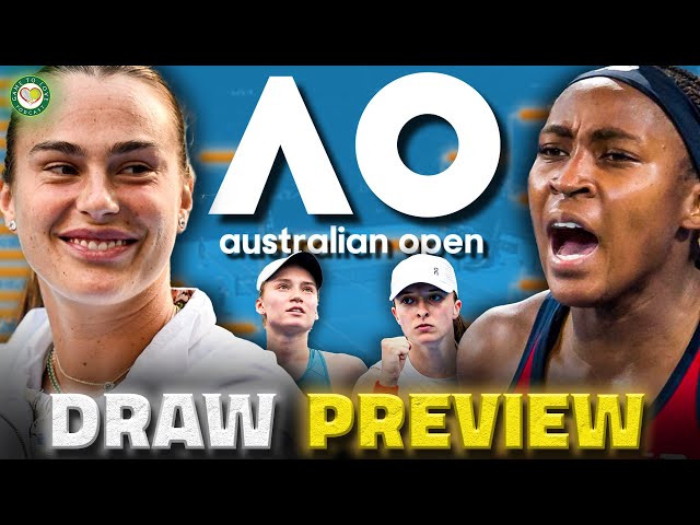 Australian Open 2025 | Women's Draw PREVIEW & PREDICTIONS | GTL Tennis Podcast