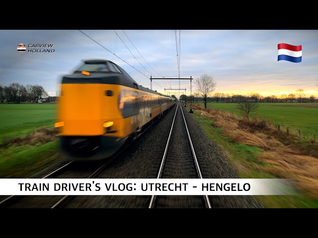 🇳🇱 The Longest Distance between 2 Stations * Ride with me * Utrecht - Hengelo * 2025