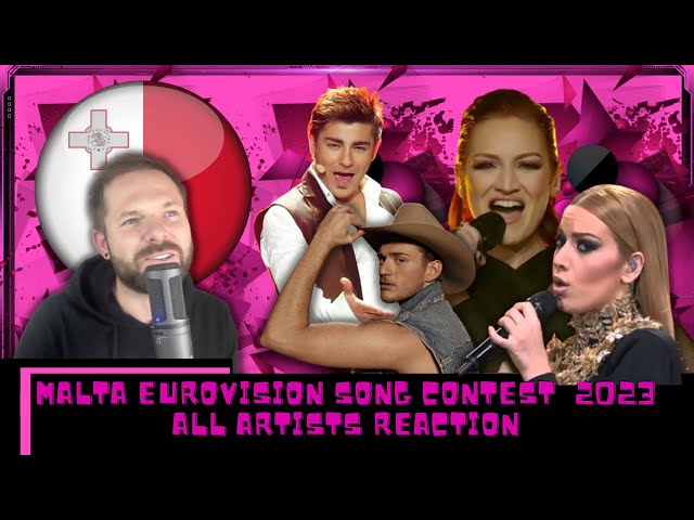 🇲🇹 REACTION 🇲🇹 | MALTA EUROVISION SONG CONTEST 2023 | MESC 2023 | EUROVISION 2023