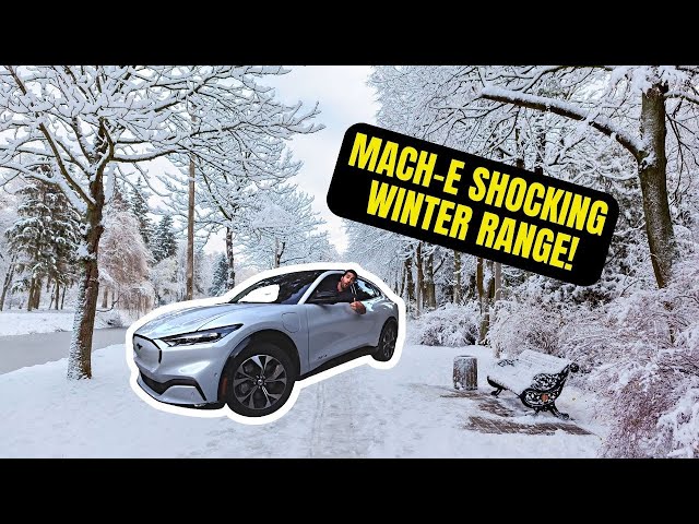 MACH-E Range is TERRIBLE in the Cold.. EV Winter Range