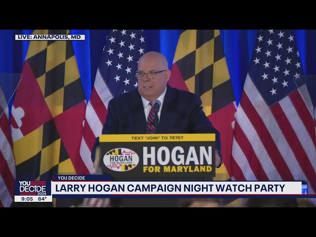 Larry Hogan wins GOP nominee for Maryland's US Senate seat