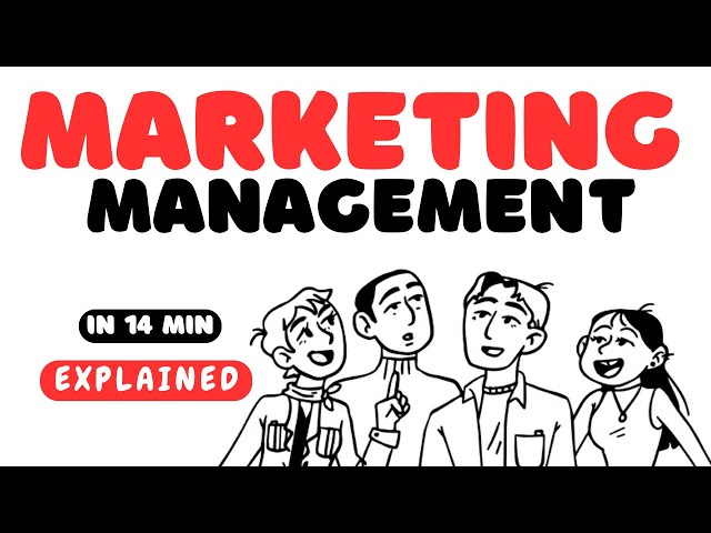 Marketing Management | Core Concepts with examples in 14 min