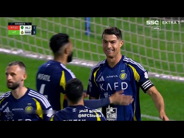 Cristiano Ronaldo Goal, Al Khaaleh vs Al Nassr (1-3) Highlights and All Goals