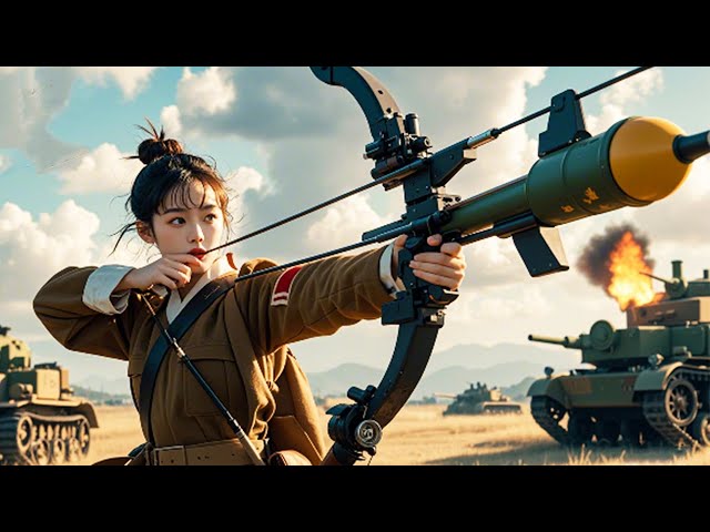 Gun King！日軍劫持漂亮村花，殊不知她是殺人不眨眼的女特工！⚔️  抗日 | Kung Fu #女特工 #槍戰 #動作 #電影