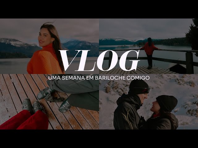 Uma semana em Bariloche comigo | VLOG - lugares, comidas, passeios