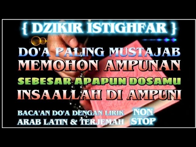 PUTAR MALAM HARI ZIKIR MUSTAJAB SUARA PALING SYAHDU MERINDING SEKETIKA