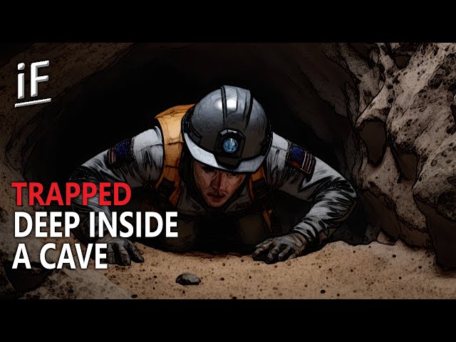 Trapped Deep Inside A Cave