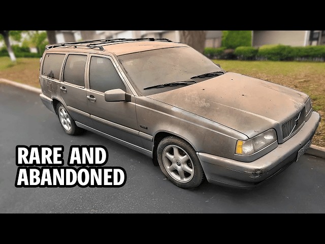 5 YEARS without CLEANING! FILTHY AND ABANDONED | VOLVO SW 850 DEEP CLEANING