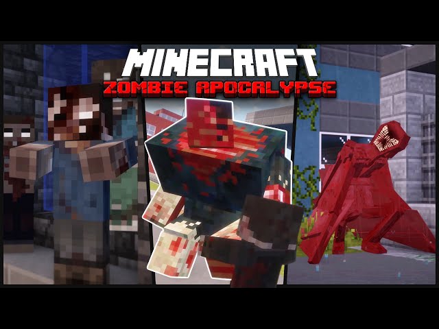 How to Turn Minecraft into an Analog Horror style Zombie Apocalypse!!