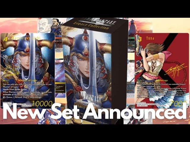 New FFTCG Legacy Collection Set Announced!