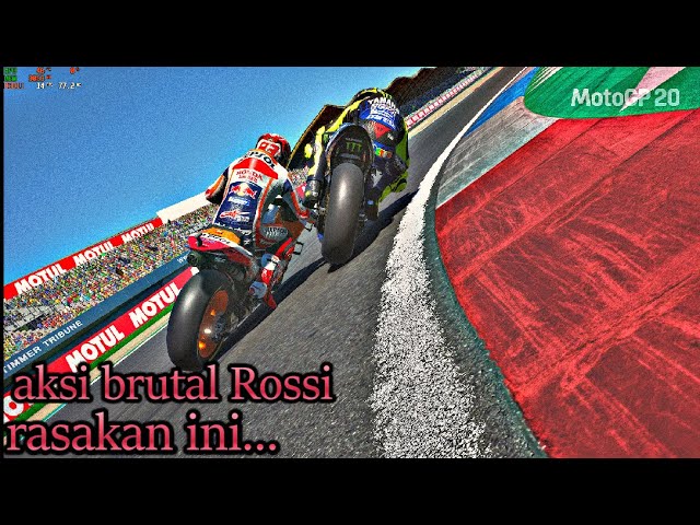 motogp 20 ada apa dengan rossi.(RX Gaming) youtube