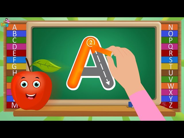 How to Write ABC Letters for Children | Learn Writing ABC for Preschool | Alphabet Song for Kids