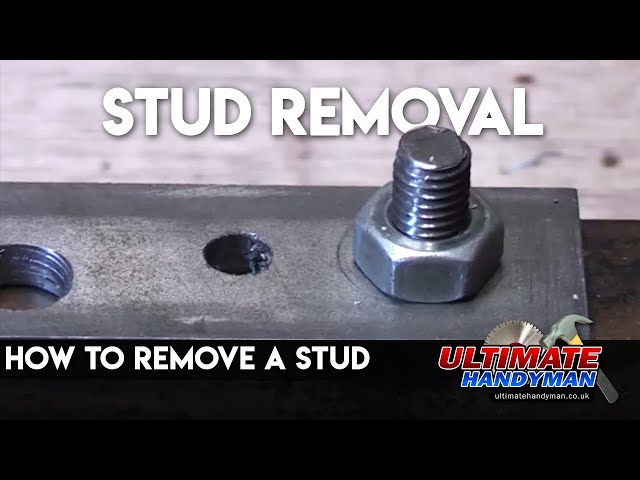 How to remove a stud