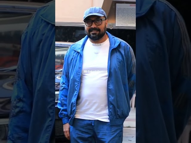 Anurag Kashyap Spotted At Nikhil Dwivedi Office In Juhu