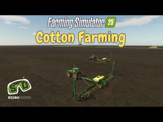 Join the Cotton Craze LIVE in Farming Simulator 25!