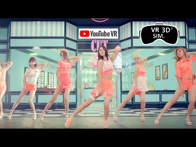 [VR] AOA - 단발머리 (Short Hair) M/V (Simulated VR 3D)